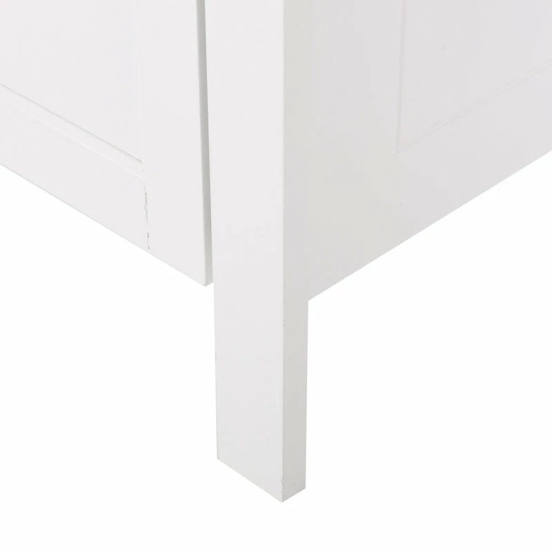 Buy ๐ฏ GDFStudio Meader Bathroom Floor Storage Cabinet With Drawer, White ๐ 9 Buy ๐ฏ GDFStudio Meader Bathroom Floor Storage Cabinet With Drawer, White ๐ - Image 7