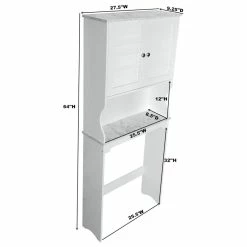 Buy โจ Pilaster Designs Trevita Over The Toilet Bathroom Space Saver Organizer With Storage Cabinet ๐ฏ 15 Buy โจ Pilaster Designs Trevita Over The Toilet Bathroom Space Saver Organizer With Storage Cabinet ๐ฏ -Outlet bathroom Store a0c14ca10de988db 9740 w800 h800 b1 p0