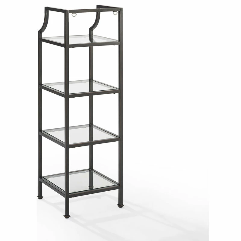 Cheapest ⌛ Crosley Aimee Short Etagere Oil Rubbed Bronze ⭐ 7 Cheapest ⌛ Crosley Aimee Short Etagere Oil Rubbed Bronze ⭐ - Image 5
