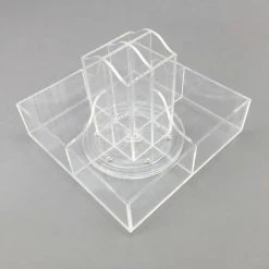 Best deal 💯 Vandue Corporation OnDisplay Abby Rotating Acrylic Cosmetic/Makeup Organizer Tray 🎉 -Outlet bathroom Store a7b155b40c704726 8467 w800 h800 b0 p0