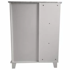 Coupon 🧨 Pilaster Designs Corolla Bathroom Storage Floor Cabinet Organizer, White/Marble Wood 😉 -Outlet bathroom Store a96167aa0de987b6 9692 w800 h800 b1 p0