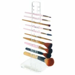 Coupon ❤️ Vandue Corporation OnDisplay Acrylic Cosmetic Brush Organization Tower - Handmade Clear Acrylic Ma 👏