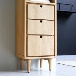 Best reviews of 🔥 Solid Oak Tall Bathroom Cabinet | Tikamoon Jonàk ❤️ -Outlet bathroom Store aef191b800776857 4077 w800 h800 b0 p0