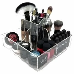 Best deal 💯 Vandue Corporation OnDisplay Abby Rotating Acrylic Cosmetic/Makeup Organizer Tray 🎉