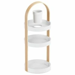Best Sale 🔥 Umbra Bellwood Cosmetic Organizer, White/Natural 😀