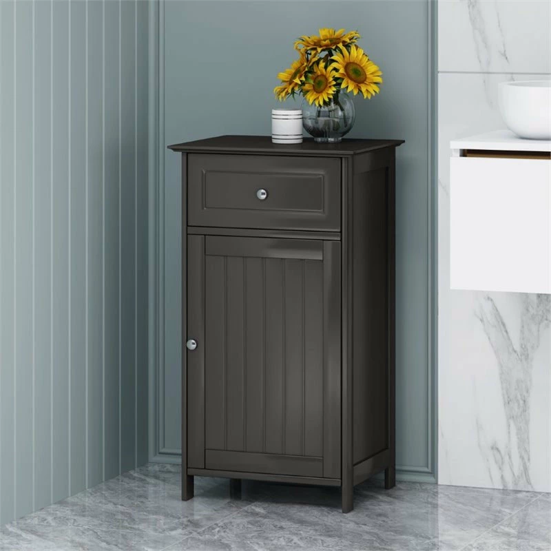 Discount ๐งจ Noble House Furniture & Design Noble House Hoover Modern Bathroom Storage Cabinet In Black ๐ 7 Discount ๐งจ Noble House Furniture & Design Noble House Hoover Modern Bathroom Storage Cabinet In Black ๐ - Image 5