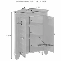 Best deal 🌟 Crosley Lydia Corner Cabinet Espresso 🤩 -Outlet bathroom Store d2417aec0f73b990 0079 w800 h800 b1 p0