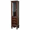 Cheapest 👍 Bellaterra Home Bevington 18" Linen Cabinet, Walnut 🌟 -Outlet bathroom Store d4f1a0f20b351d94 8426 w800 h800 b1 p0