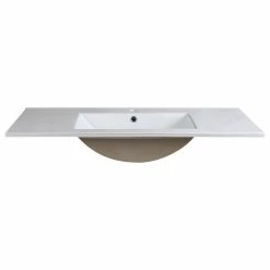 Promo 👏 Fresca FVS8140 Allier 39-3/8" Ceramic Drop In Vanity Top - White ❤️ -Outlet bathroom Store d7c12ae0034e5635 8263 w800 h800 b1 p0