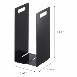 Promo 🔥 Yamazaki Home Towel Storage Organizer, Steel, Black ❤️ -Outlet bathroom Store d861804f025ad67f 2697 w800 h800 b1 p0