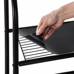 Discount ❤️ Home Zone Living Storage Rack With Basket Shelving, 3-Tier (Oil-Rubbed Bronze) 🔥 -Outlet bathroom Store dc118a9e0e3cb1cb 6065 w800 h800 b0 p0