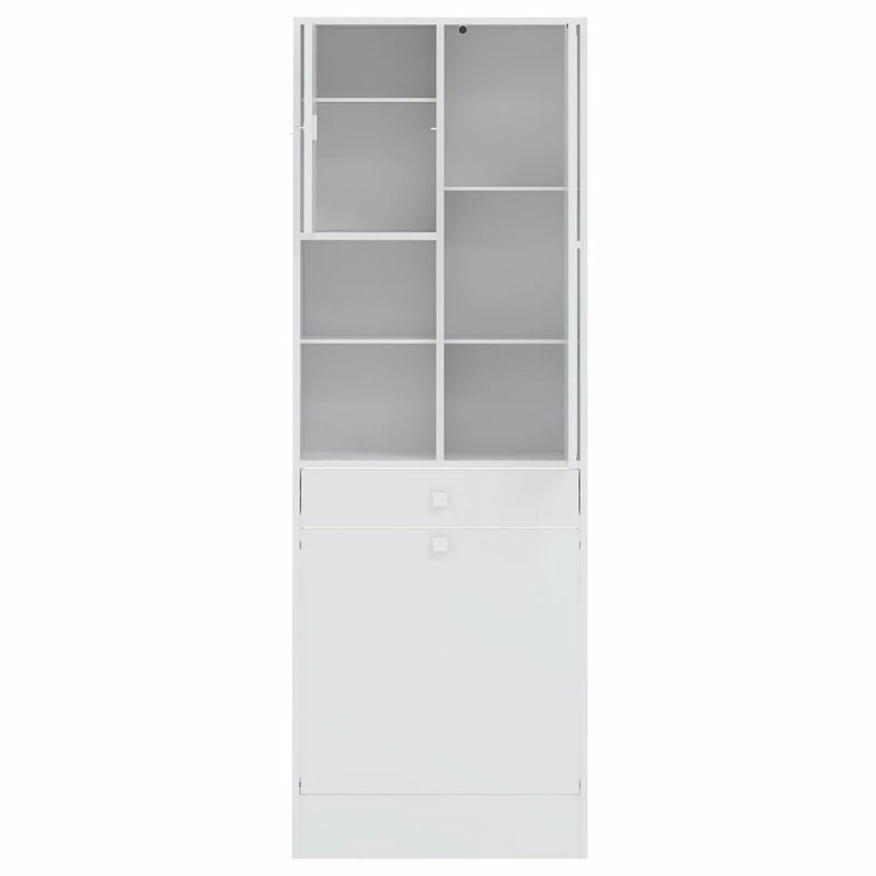 Best deal 🤩 Symbiosis Combi Column With Laundry Compartment, White 😍 6 Best deal 🤩 Symbiosis Combi Column With Laundry Compartment, White 😍 - Image 4