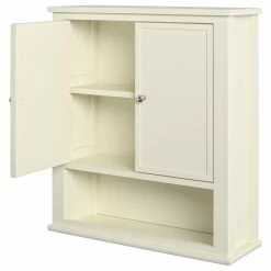 Outlet 😀 A Design Studio Primrose Wall Cabinet, Soft White 🧨