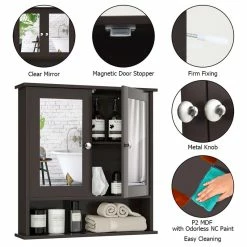 Coupon โค๏ธ Costway Wall Mount Mirror Cabinetr Brown ๐ 9 Coupon โค๏ธ Costway Wall Mount Mirror Cabinetr Brown ๐ -Outlet bathroom Store e641021700c1f5fb 3033 w800 h800 b1 p0
