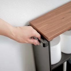 Best Sale 😀 Yamazaki Home Rolling Storage Cart, Steel, Black 🌟 -Outlet bathroom Store ea810b56025adb04 2707 w800 h800 b0 p0