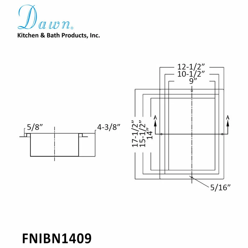 Promo ๐ Dawn Kitchen & Bath Products, Inc Dawn® Stainless Steel Finished Shower Niche ๐ 4 Promo ๐ Dawn Kitchen & Bath Products, Inc Dawn® Stainless Steel Finished Shower Niche ๐ - Image 2