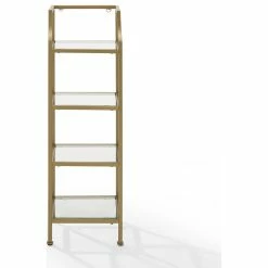 Coupon 😀 Crosley Aimee Short Etagere Soft Gold 😀 -Outlet bathroom Store f1515c770f73b858 8537 w800 h800 b1 p0