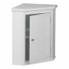 New 🌟 Pemberly Row 1-Door Corner Wall Cabinet In White 🔔 -Outlet bathroom Store f271f7020be33767 1587 w800 h800 b1 p0