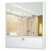 Best Pirce 👏 Costway Bathroom Cabinet Double Mirror Door Wall Mount Storage Wood Shelf White 🤩 -Outlet bathroom Store f351563f00d595cc 2561 w800 h800 b1 p0