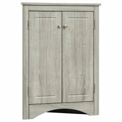 New ✨ Abrihome Triangle Bathroom Storage Cabinet With Adjustable Shelves, Oak 👏 -Outlet bathroom Store f4213a210311744d 4979 w800 h800 b1 p0