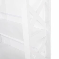 Cheapest ⌛ GDFStudio Lewis Wall-Mounted Bathroom Storage Cabinet With Drawers, White 😀 -Outlet bathroom Store fca19063022b09f1 4269 w800 h800 b0 p0