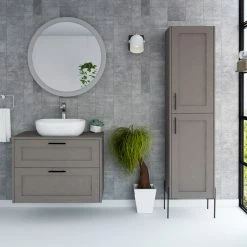Best reviews of 🥰 RST Brands Svedin Tall Bathroom Cabinet, Taupe 🎉 -Outlet bathroom Store ff31404f0fc55bfb 9243 w800 h800 b0 p0