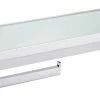 Promo 🔥 Lexora Bagno Bianca Glass Shelf, Towel Bar, Robe Hook, Chrome 👏 -Outlet bathroom Store home design 54
