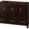 New 🌟 Wyndham Collection 48" Single Bathroom Vanity In Espresso, No Countertop, No Sink, And No Mirror 🥰 -Outlet bathroom Store home design 56