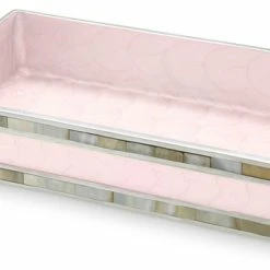 Best Pirce ⌛ Julia Knight Classic 9" Guest Towel Tray Bath Collection, One Size, Pink Ice 🎉